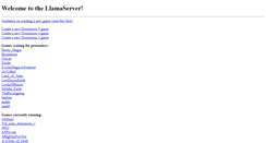 Desktop Screenshot of llamaserver.net